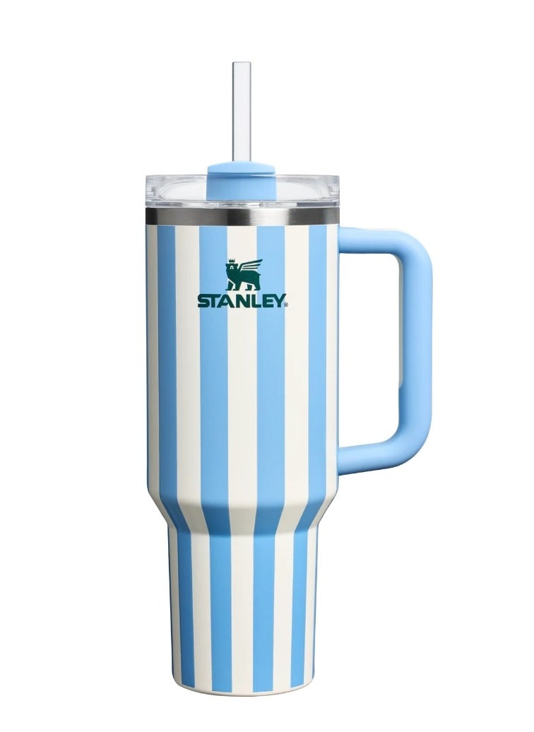 Stanley - THE QUENCHER H2.0 FLOWSTATE TUMBLER 40 OZ Cornflower Cabana Gloss - Image 1