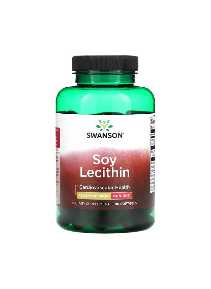 SWANSON Soy Lecithin, 1.2 g , 90 Softgels