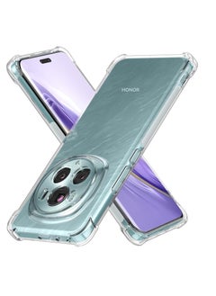 Generic Case for Honor Magic 6 Pro 5G Clear TPU Four Corners Cover Transparent Soft funda  - Image 1