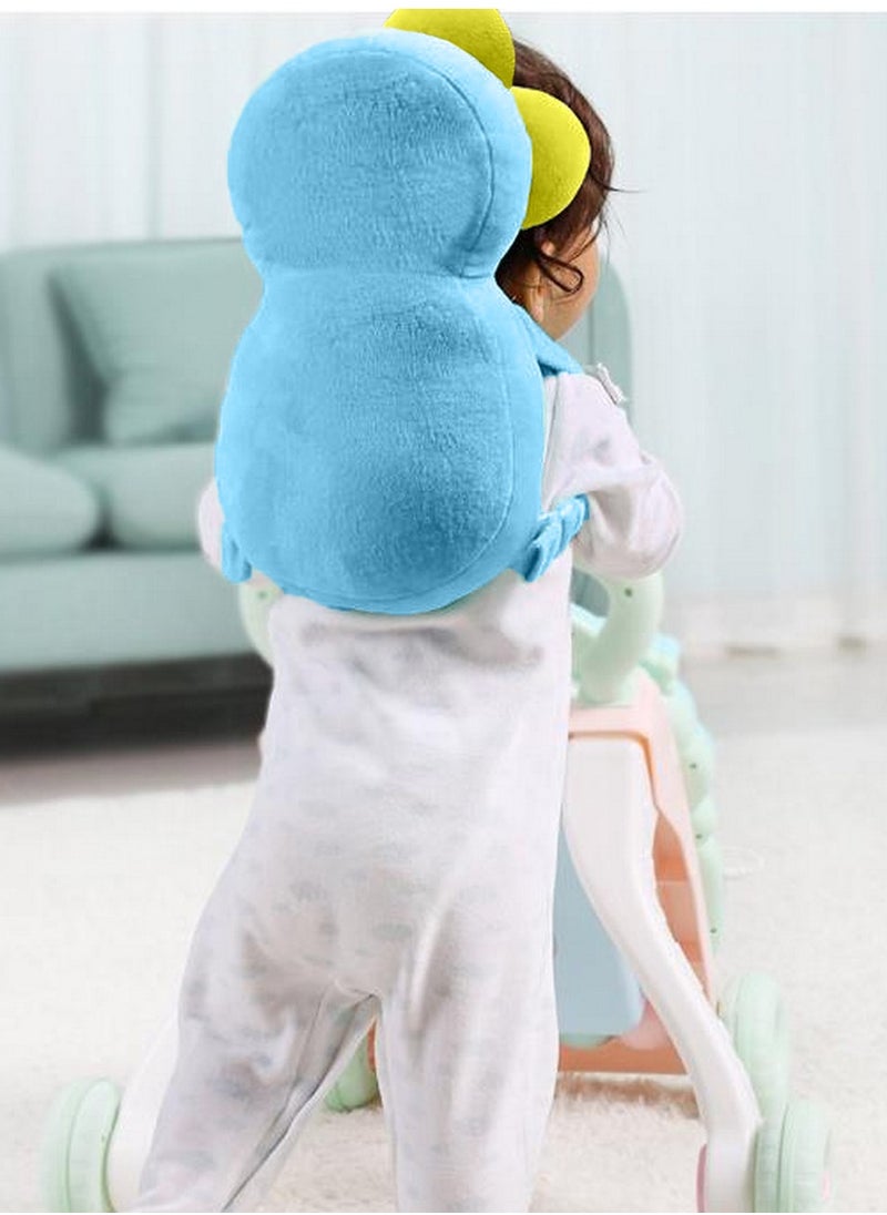 Kiddale Baby Head Neck and Back Protector for Safety Soft Baby Helmet Guard for Child Infant Toddler Safety Protection During Crawling Blue  - Image 1