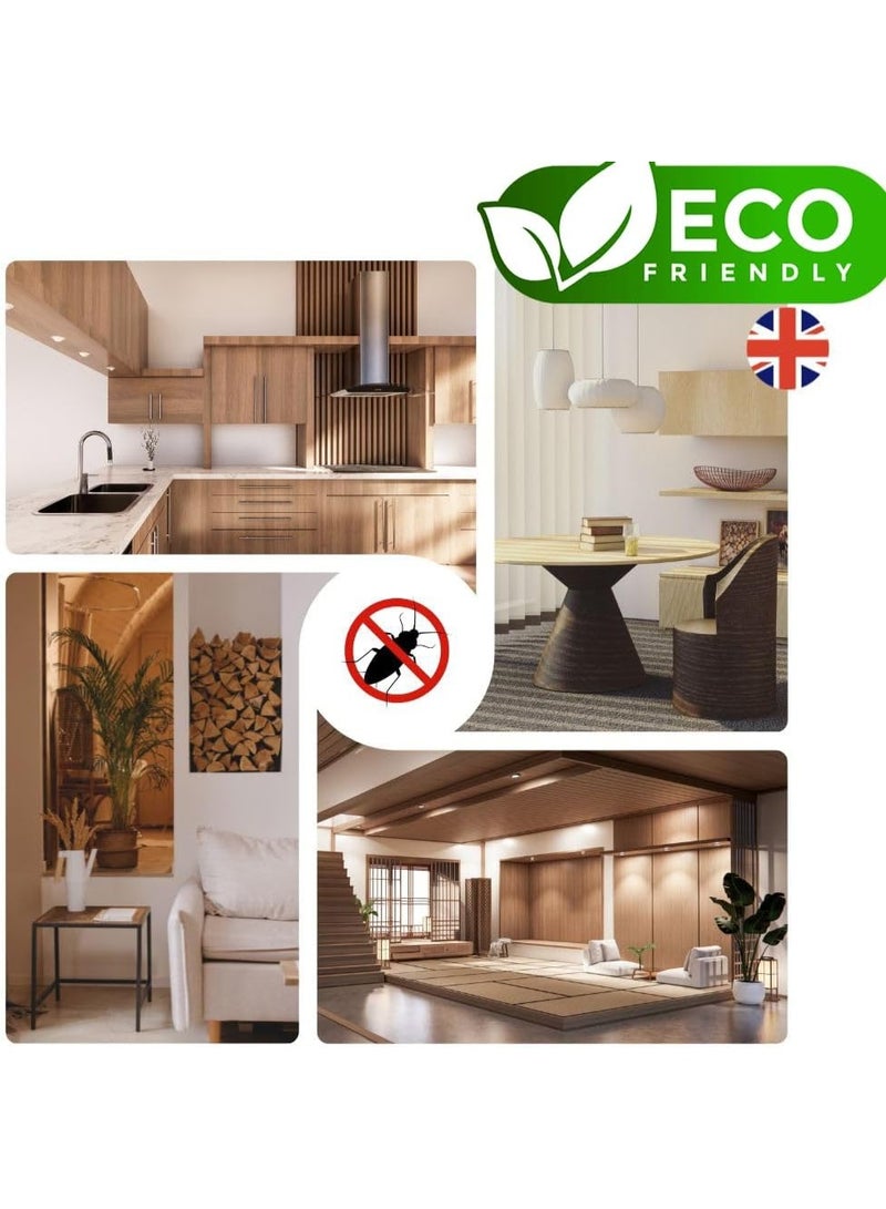 بودو مصيدة الصراصير القاتلة قاتل الصراصير قاتل الصراصير في المنزل الداخلي موتيل الصراصير الداخلي مناسب للحيوانات الأليفة قاتل الصراصير للنمل والعناكب والحشرات والخنافس - Image 5