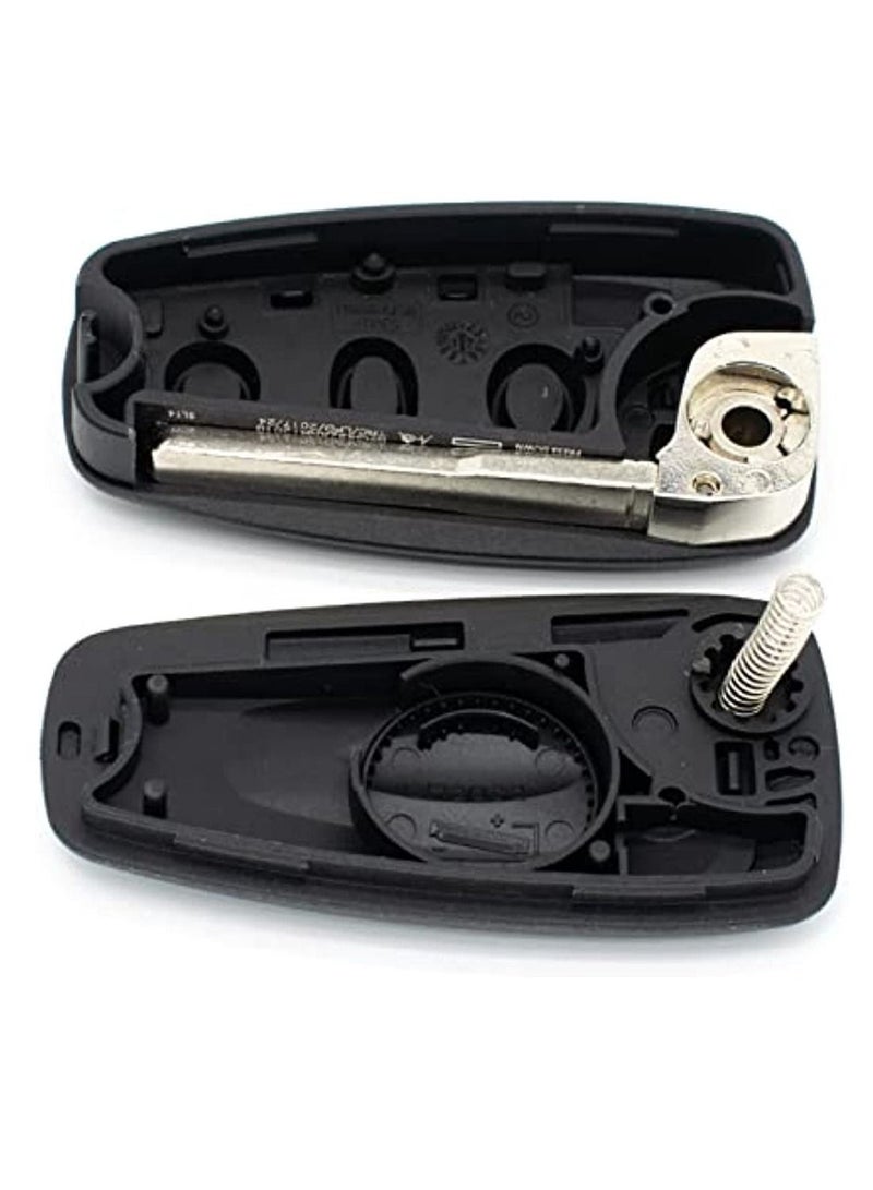 Car Flip Folding Remote Key Shell Cover 3 Buttons Fit For Ford Focus Mondeo C-Max Fiesta Auto Fob Case With Blade Replacement - Image 5