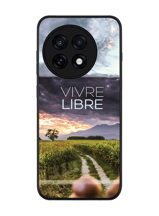 Stylizedd For OnePlus 13R / Ace 5 Pro Case,Slim fit Camera Protection, Shockproof Thin Phone cover  - Vivre Libre