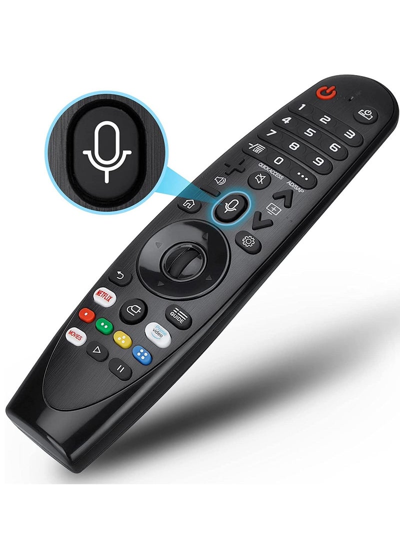 Voice Magic Remote AKB75855501 for LG AN-MR20GA AN-MR19BA Smart TV Magic Remote Replacement, with Pointer Function - Image 1