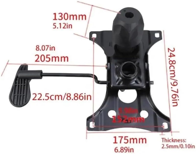 Ventilated design 2PCS Office Chair Tilt Control Mechanism Multiple Arbitrary Locking，Repair Parts for Computer,Gaming for Executive Pre-stock well-packed goods Trusted all-purpose quality Big & small space compatible Seasonal & permanent compatible Integrated warehouse solution Custom sizing alternatives All-round well-engineered practical build Cross part assemble fit Versatile application Cross-location transit friendly build Transit damage minimized design Multiple design variants Land transit & shipment compatible User tested optimized build Permanent & temporary usable Certified local stock Low wear optimized build Elegant practical design Demand-based stock planning General standard compliant quality Daily wear upgraded resistant material Various color options Good ventilation Assorted color options - Image 2