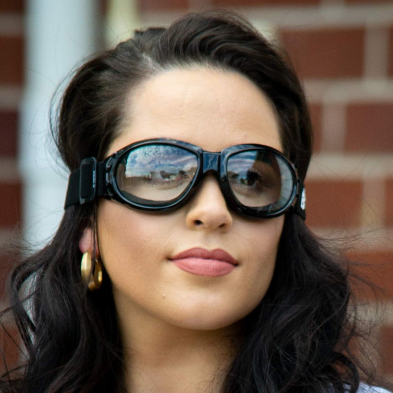 Birdz Eyewear Eagle Red Baron Motorcycle & Airsoft Goggles Clear and Super Dark Lenses for All-Weather, ATV, Biker, Extreme Sports, and Dust Protection - Image 3