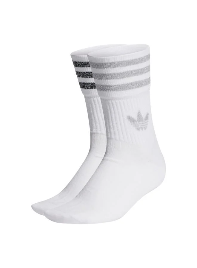 اديداس اوريجينالز جوارب لامعة عبوة من زوجين