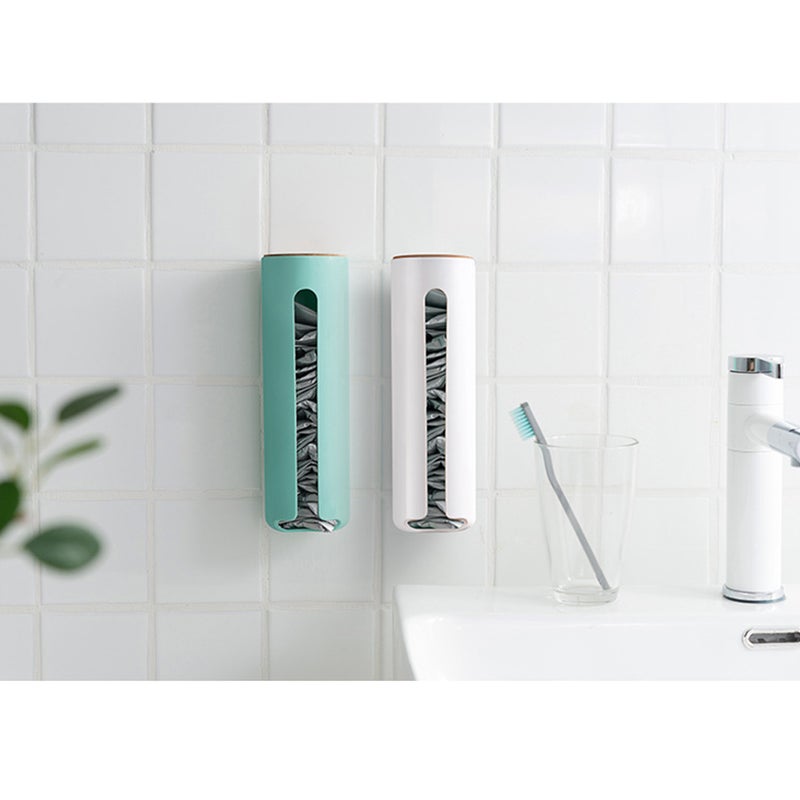 2pcs Trash Dispenser Grocery Organizer with Strong Cup for Kitchen and Bathroom(White) - Image 3