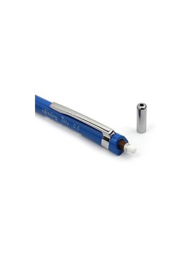 Rotring - Pencil Tikky Ii - Blue Mechanical Pencil - Use 0.5 Mm Leads - Image 3