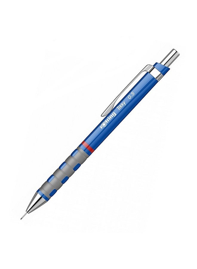 Rotring - Pencil Tikky Ii - Blue Mechanical Pencil - Use 0.5 Mm Leads - Image 2