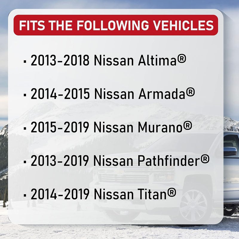 AA Ignition Interior Door Handle Driver Side, Front or Rear, Compatible with Nissan Altima 2013-2018, Murano 15-19, Armada 14-15, Pathfinder, Titan - Replaces 80671-3TA0A, 80671-3TA0D, 80671-3TA0B - Image 5