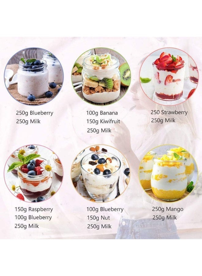 M MIAOYAN Yogurt machine, homemade yogurt, jam, ice cream yogurt pudding, breakfast machine, homemade yogurt fermentation machine. - Image 3