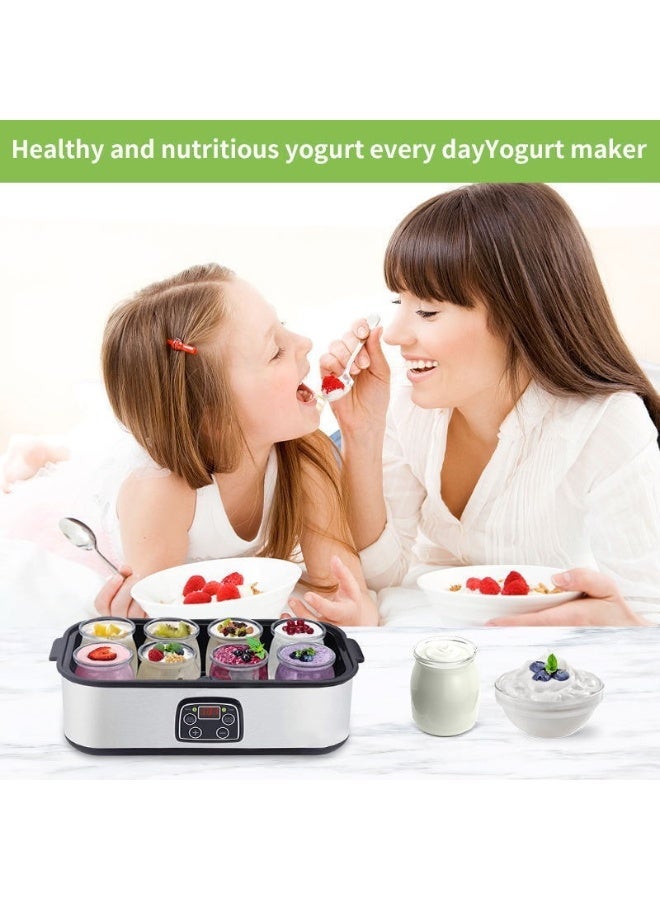 M MIAOYAN Yogurt machine, homemade yogurt, jam, ice cream yogurt pudding, breakfast machine, homemade yogurt fermentation machine. - Image 2