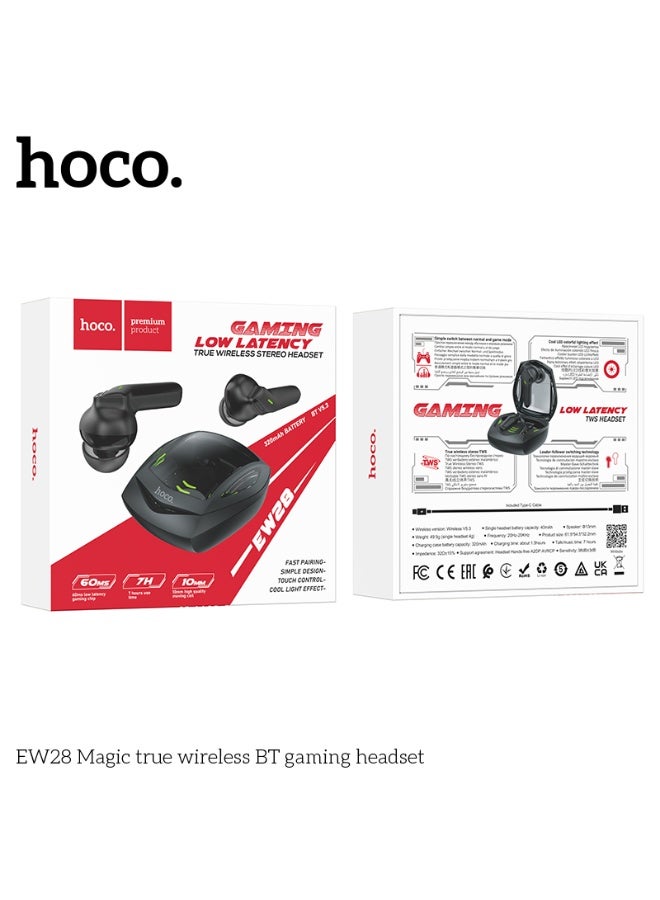 hoco. EW28 Magic true wireless BT gaming headset - Image 5