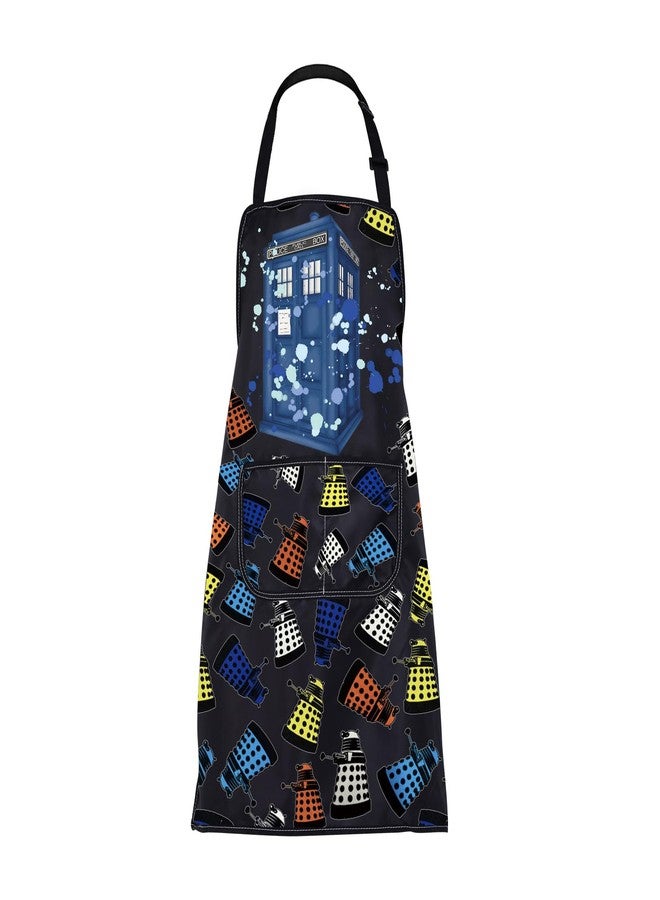 BNQL Police Box Apron Trust Me I'm The Doctor TV Show Fans Gift Policeman Box Gift Police Box Merchandise Police Box Kitchen Apron - Image 1