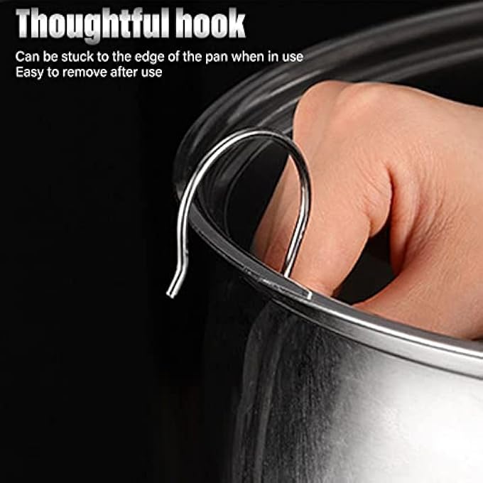 فديت كيس توابل من الفولاذ المقاوم للصدأ متعدد الأغراض سهل الاستخدام للحساء والصلصات واليخنات والمنزل والمطعم 03 لتر - Image 5
