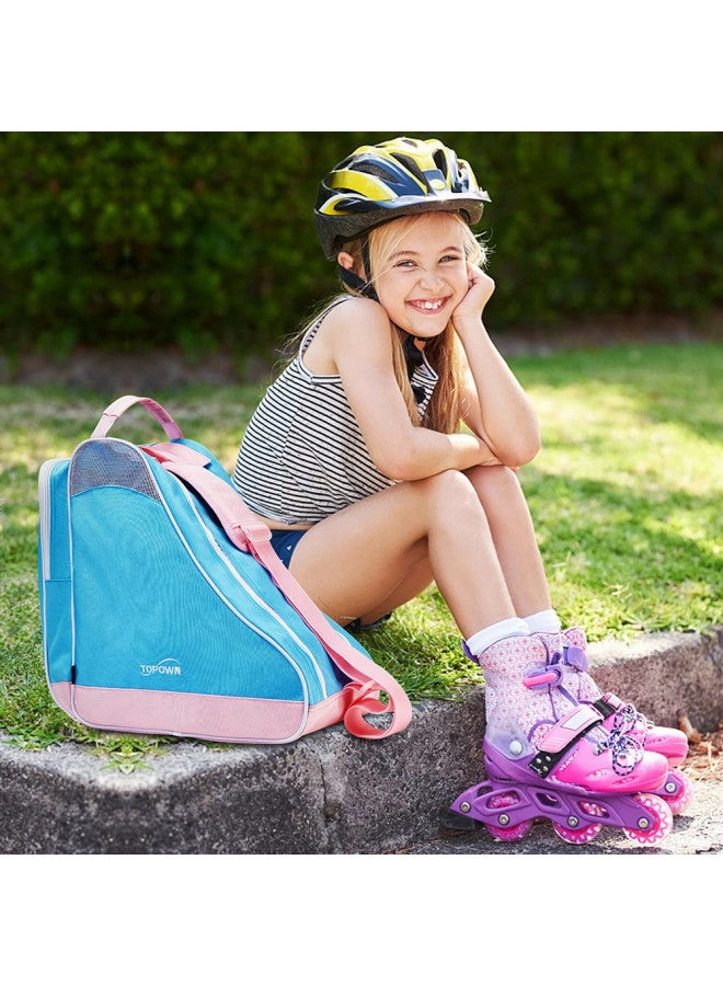 TOPOWN Ice Skate Bag Roller Skates Bag for Men Inline Skate Bag for Women Roller Skate Bag Premium Ice Skate Bag for Child/Adult Up to Size 12(US) - Image 3