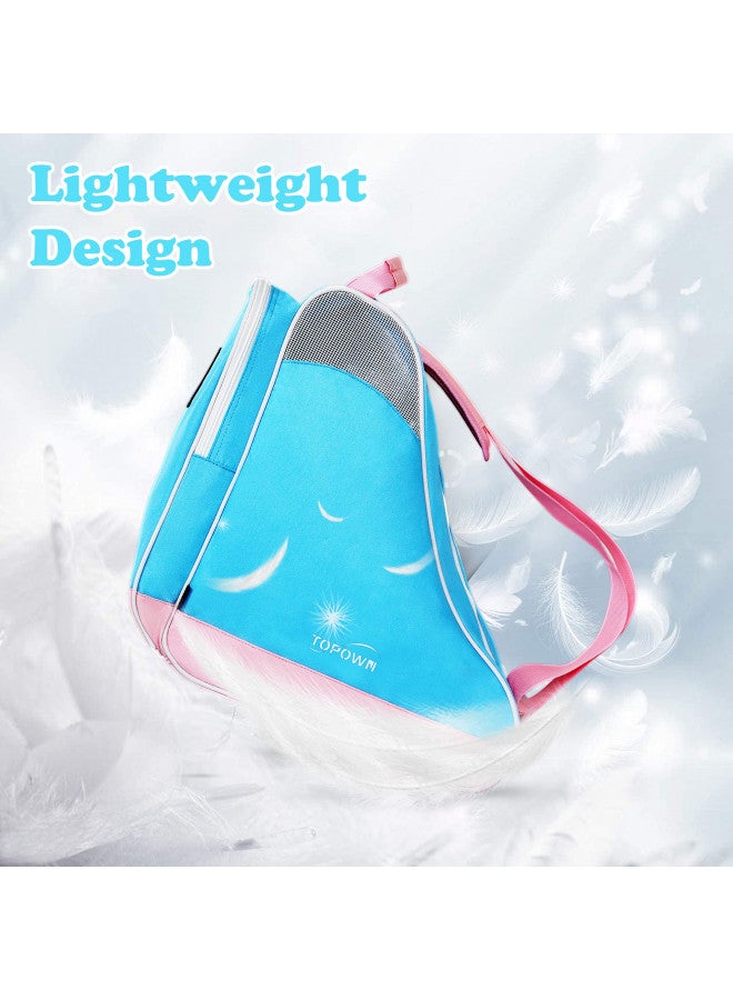 TOPOWN Ice Skate Bag Roller Skates Bag for Men Inline Skate Bag for Women Roller Skate Bag Premium Ice Skate Bag for Child/Adult Up to Size 12(US) - Image 4