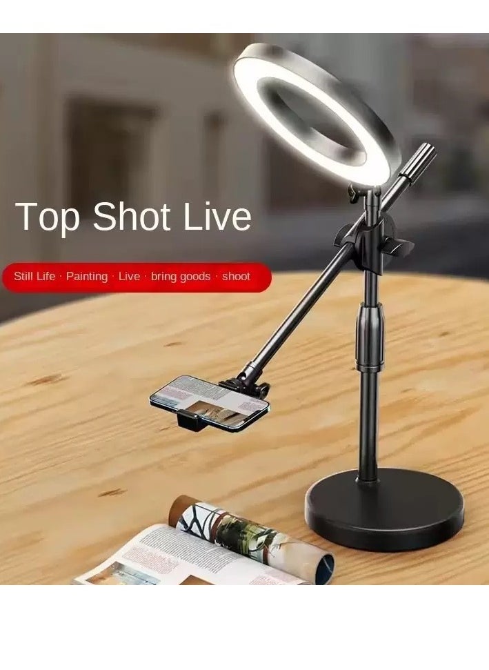 COYICMSS - Desktop Round Bracket Floor Tripod Mobile Phone，360° Flexible Rotation - Image 1