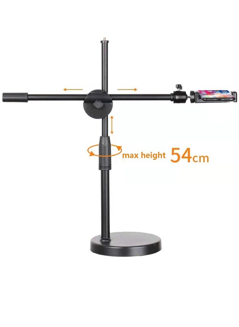 COYICMSS - Desktop Round Bracket Floor Tripod Mobile Phone，360° Flexible Rotation - Image 1