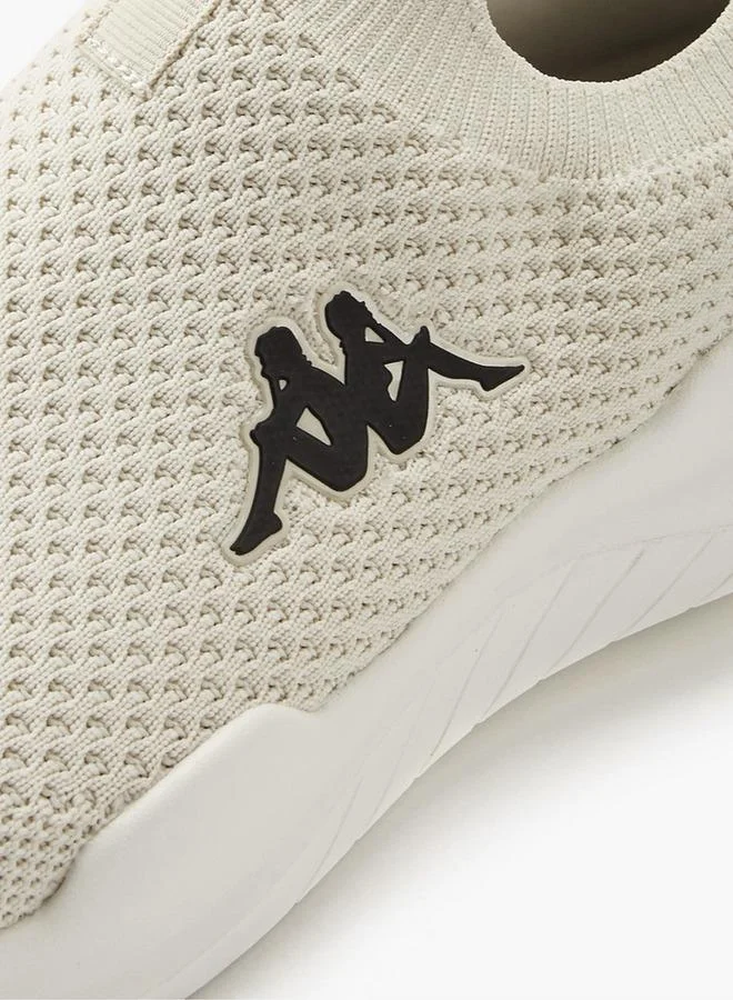 Kappa BEIGE Men's Textured Slip-On Sports Shoes for Men | Best Price UAE
