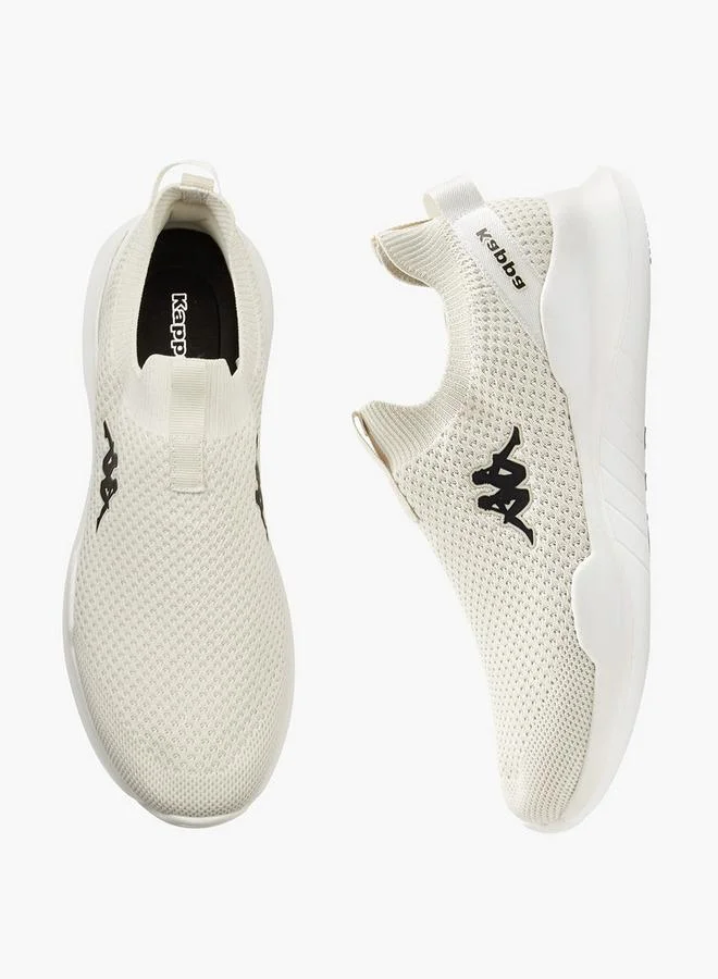Kappa BEIGE Men's Textured Slip-On Sports Shoes for Men | Best Price UAE