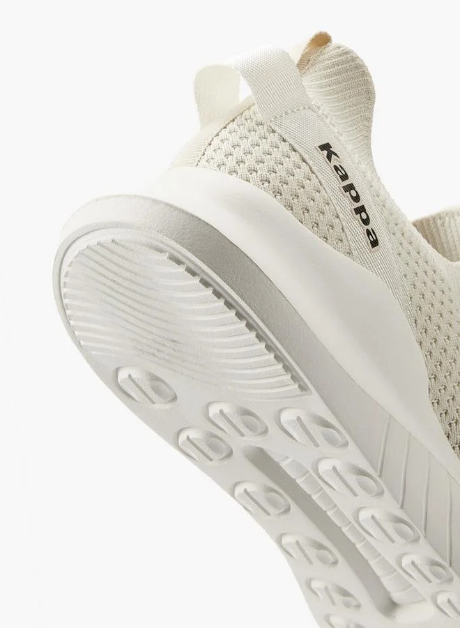 Kappa BEIGE Men's Textured Slip-On Sports Shoes for Men | Best Price UAE