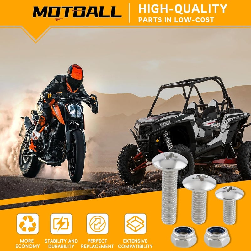 MOTOALL مجموعة براغي وصواميل الفيندر MOTOALL 25 قطعة ليمه ياماها بانشي - Image 2
