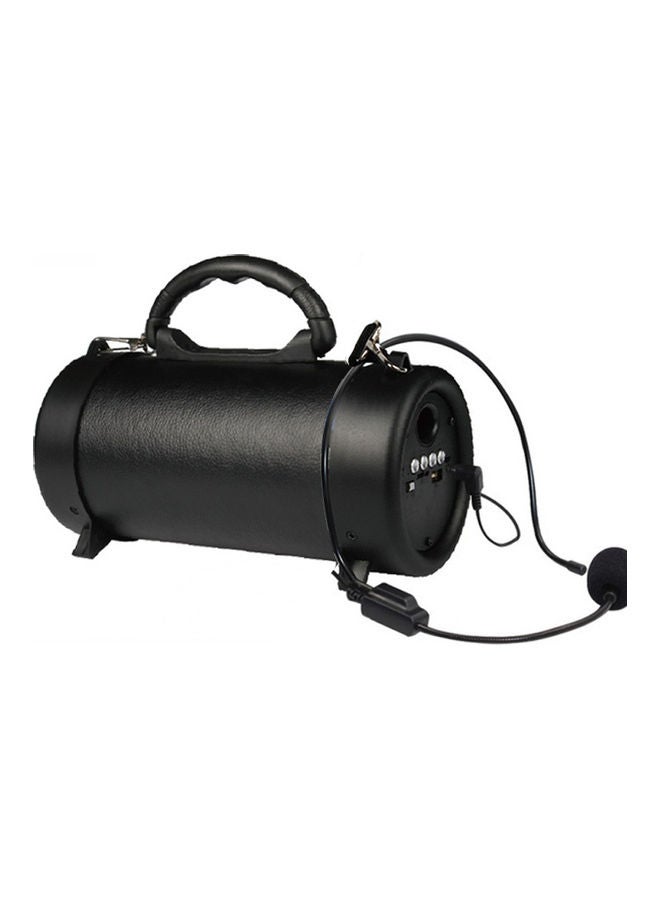 NIBEMINENT Portable Bluetooth Speaker With Mic Black  - Image 1