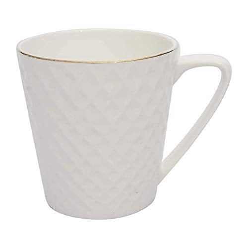 Saaikee Tea Cups Set of 6 Bone China Gold Line Mug for Tea/Coffee Green Tea Cups 160 ML - Image 4