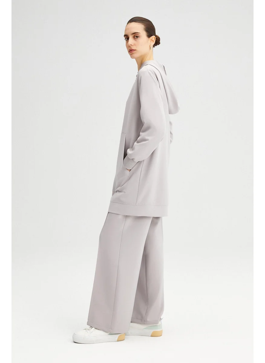 تاتشي Prive Zippered Thin Crepe Jacket