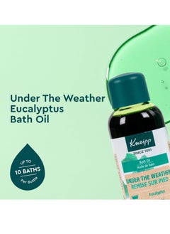 Kneipp Kneipp Under The Weather Eucalyptus Bath Oil - Good for Respiratory Wellness - Vegan - 3.38 fl oz - Up to 10 Baths  - Image 4