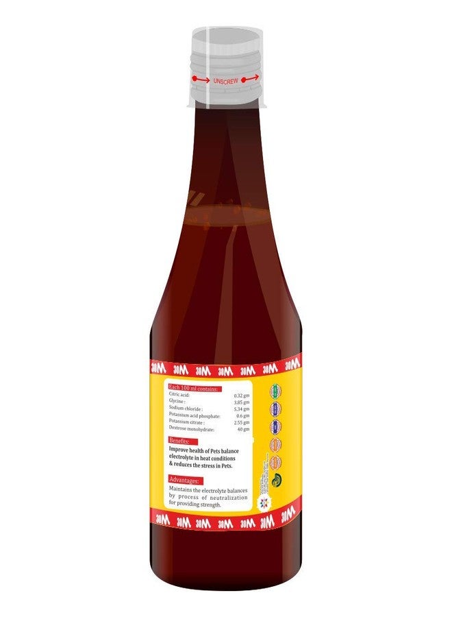 30M Pet Electrolyte Liquid Supplement for Dogs, Pet Oral Medication for Instant Energy, Pet Oral Rehydration Syrup for Dogs, Puppies and Cats - VETLyte Syrup (1 x 200 ml) - Image 3