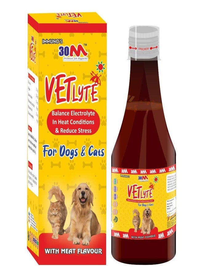 30M Pet Electrolyte Liquid Supplement for Dogs, Pet Oral Medication for Instant Energy, Pet Oral Rehydration Syrup for Dogs, Puppies and Cats - VETLyte Syrup (1 x 200 ml) - Image 2