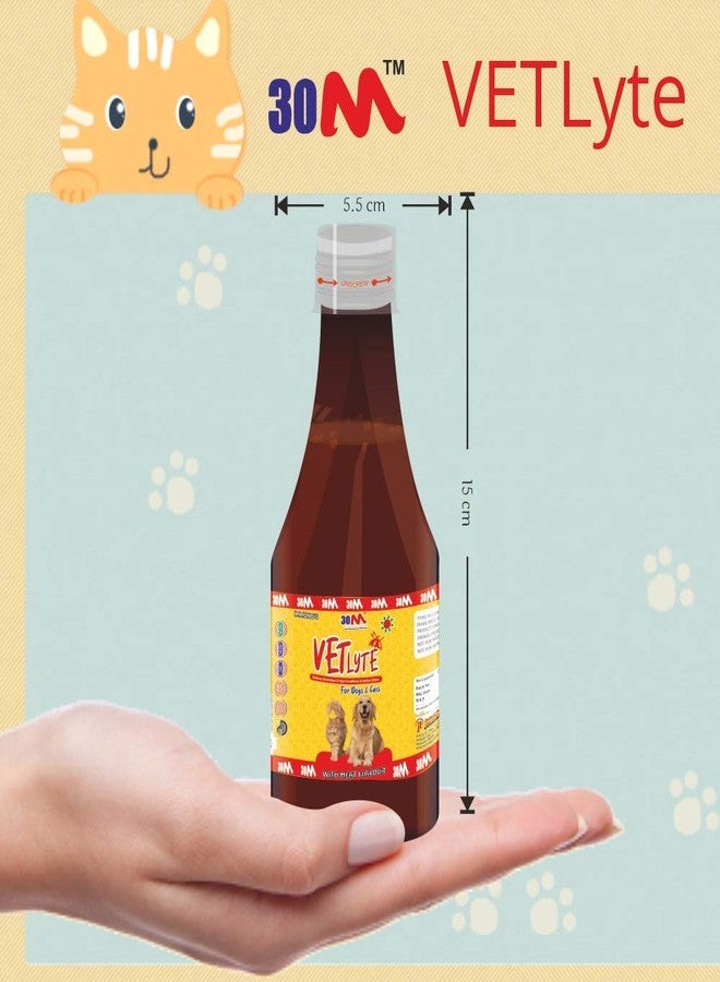 30M Pet Electrolyte Liquid Supplement for Dogs, Pet Oral Medication for Instant Energy, Pet Oral Rehydration Syrup for Dogs, Puppies and Cats - VETLyte Syrup (1 x 200 ml) - Image 4