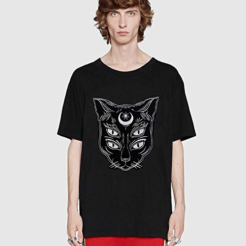 Sun Urs Embroidery Applique Patch Domineering Black Moon Cat Iron on Stickers Patch Clothes for T-Shirt Jackets Patch Sewing 1piece - Image 5