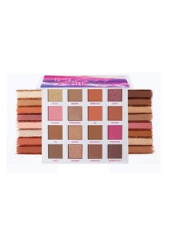 Bh Cosmetics Bh Hangin' In Hawaii 16 Color Eyeshadow Palette Pigmented Shimmer Eye Shadow Palette, Blendable Long Lasting Waterproof Makeup Cosmetics Halloween Makeup Kit - pzsku/ZC4A45671D6BCE2D54955Z/45/_/1735566920/c7219db0-46ef-4420-8da9-82cdd5b9d693