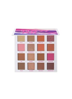 Bh Cosmetics Bh Hangin' In Hawaii 16 Color Eyeshadow Palette Pigmented Shimmer Eye Shadow Palette, Blendable Long Lasting Waterproof Makeup Cosmetics Halloween Makeup Kit - pzsku/ZC4A45671D6BCE2D54955Z/45/_/1735567189/ed2d6e97-7f0f-443e-8e27-0ed59198121b