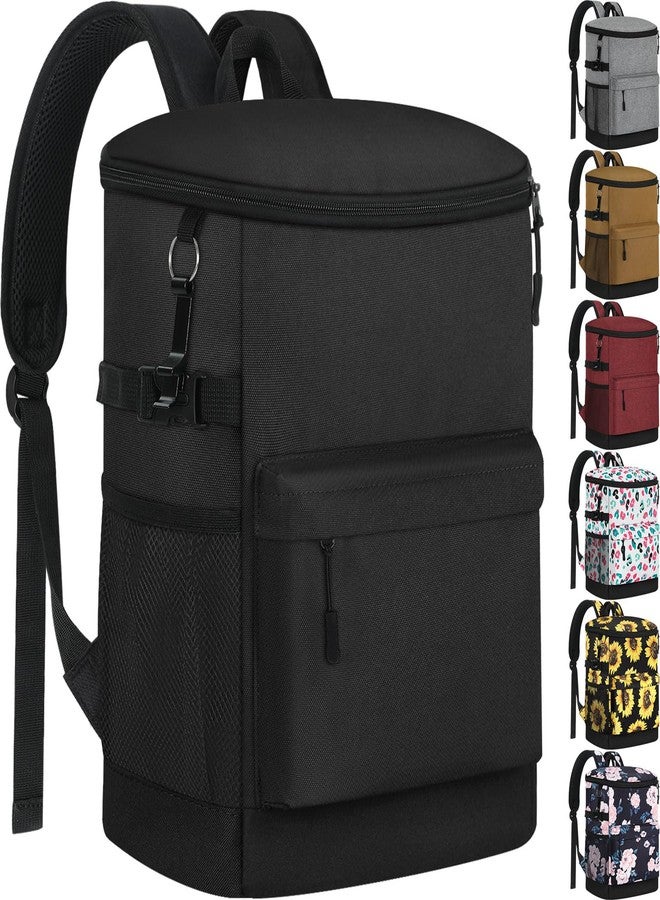Tenot Backpack Cooler 40 Cans Cooler Backpack Insulated Waterproof Soft Travel Cooler Bag for Women Men Ice Chest Backpack Golf Camping Hiking Picnic Beach Cooler Lunch Backpack Brown - Image 1