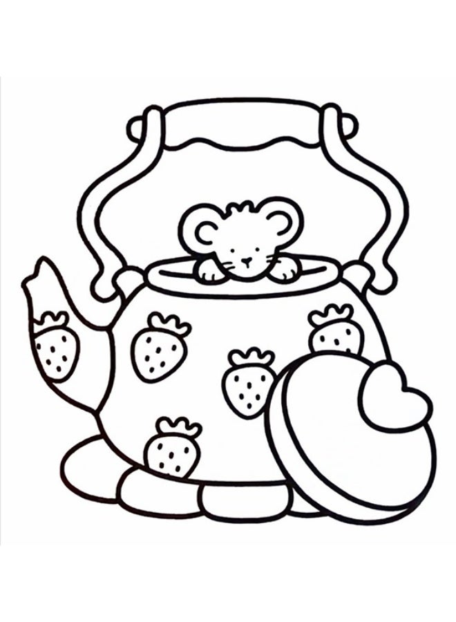 Cozy and Cute Coloring Book for Adults and Children - Image 2
