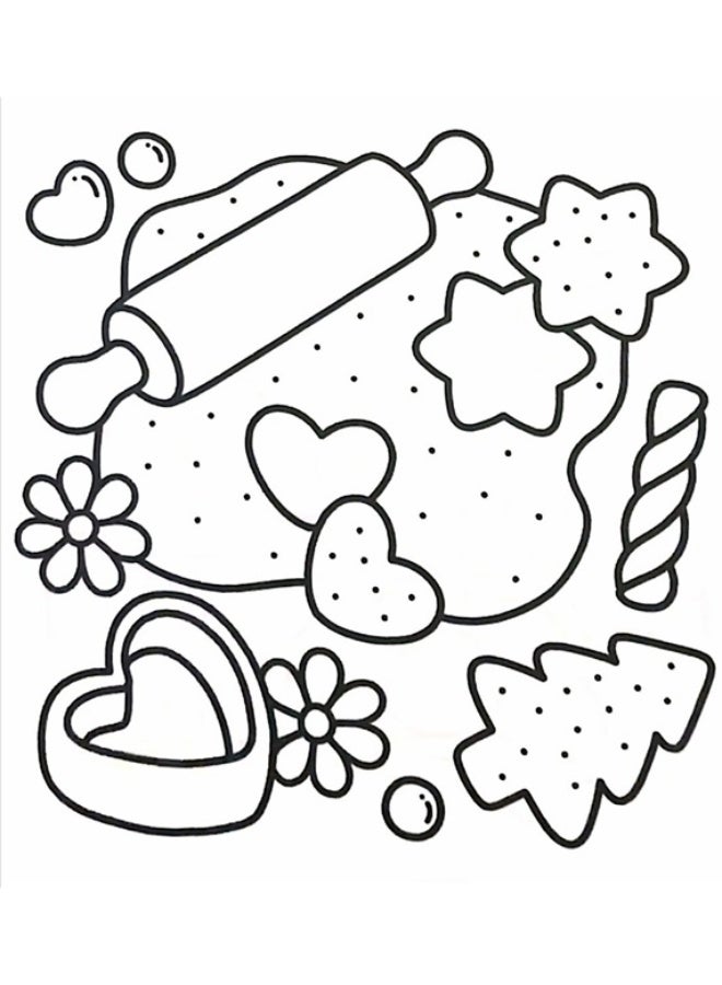 Cozy and Cute Coloring Book for Adults and Children - Image 3