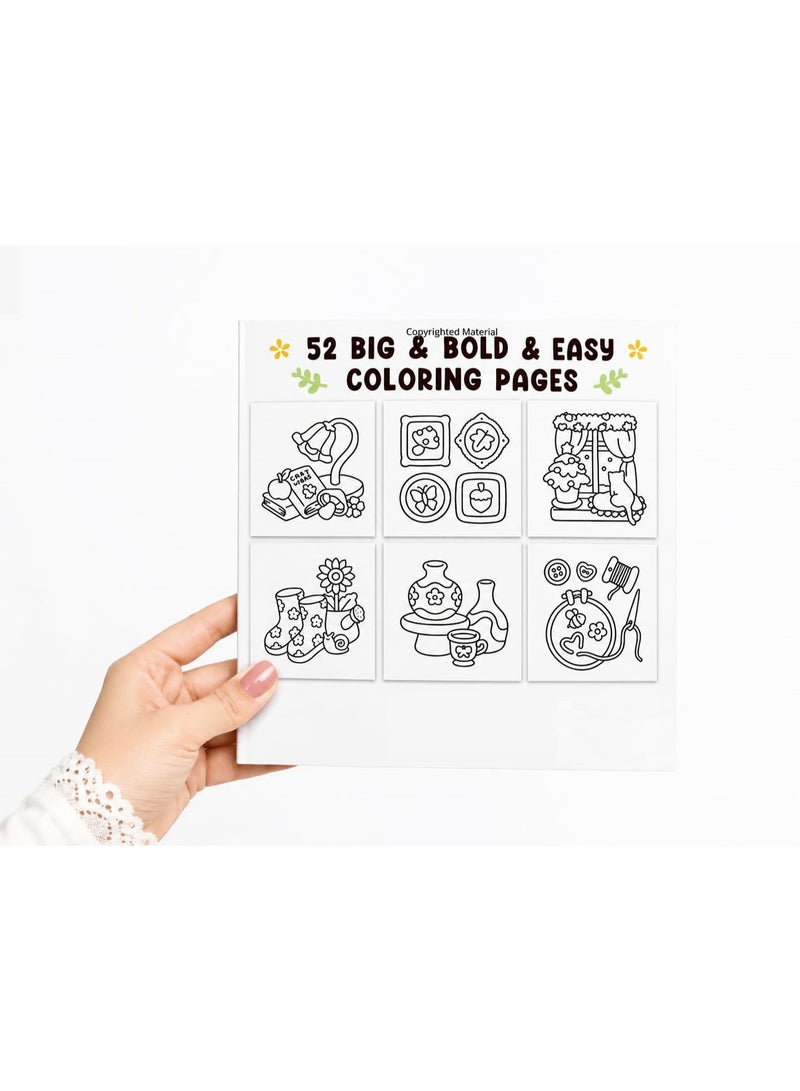 Cozy and Cute Coloring Book for Adults and Children - Image 5