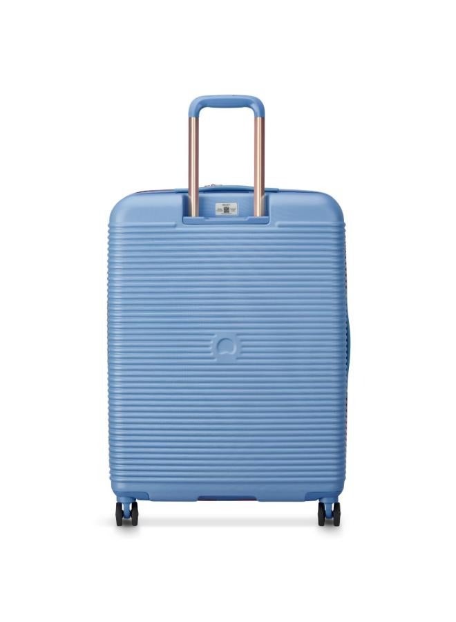 DELSEY Paris Freestyle 70 cm 4 Wheel Expandable  Check-in Suitcase  - Sky Blue - Image 3