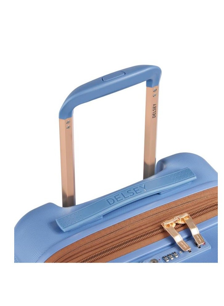DELSEY Paris Freestyle 70 cm 4 Wheel Expandable  Check-in Suitcase  - Sky Blue - Image 5