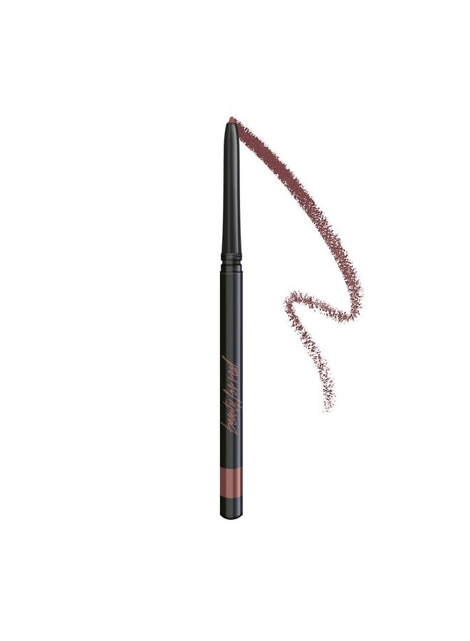 Beauty For Real Beauty For Real D-Fine Lip Liner Pencil, Neutral Deep - Universal, Long-Wear Shade - Define, Enhance & Perfect Lip Shape - Creamy Texture for Easy Application - No Sharpener Required - 0.012 oz - Image 1
