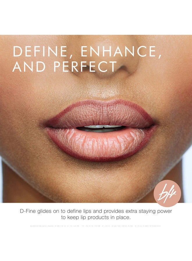 Beauty For Real Beauty For Real D-Fine Lip Liner Pencil, Neutral Deep - Universal, Long-Wear Shade - Define, Enhance & Perfect Lip Shape - Creamy Texture for Easy Application - No Sharpener Required - 0.012 oz - Image 4