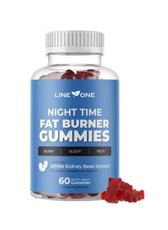 Night Night Time Fat Burner Gummy Curbs Appetite Slimmer Tummy Powerful Weight Loss for Women and Men - 60 Gummies  - Image 1