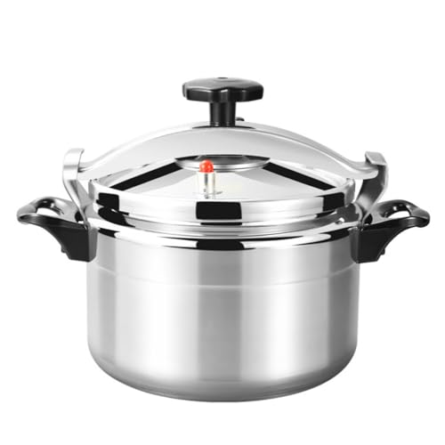 Luxshiny Stainless Steel Pressure Cooker Gas Stove Top Pressure Canner 74Quart7L Safety Aluminum Canning Pot Household Cooker Pot Silver - Image 1