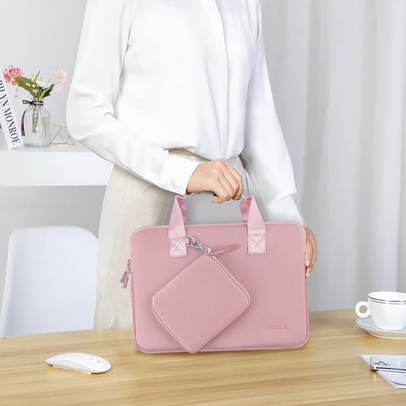 Hseok Laptop Sleeve 14 inch Case with Small Case, Compatible with MacBook Neo 14, MacBook Pro 14 M5/M4/M3/M2/M1, XPS 14 and Most 14 inch Notebooks, Neoprene Computer Handbag,P01K01 - Image 2