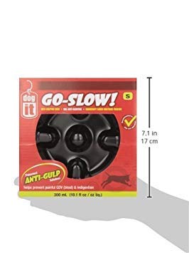 Dogit Hagen Dogit Go Slow Anti Gulping Bowl Black Small - Image 3